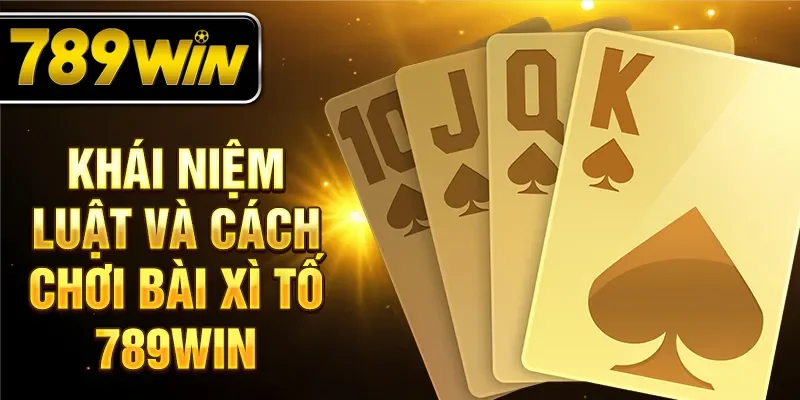 Khái niệm luật và cách chơi bài xì tố 789WIN