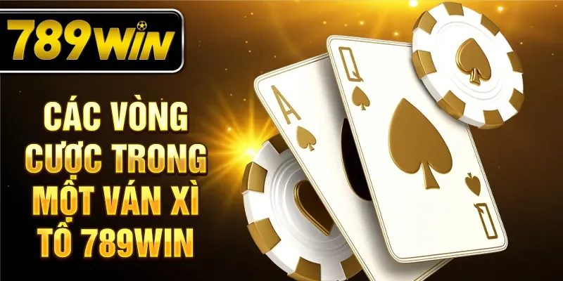 Các vòng cược trong một ván xì tố 789WIN